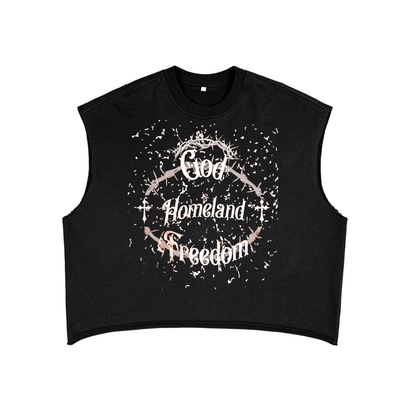 French Terry Boxy Tank Top