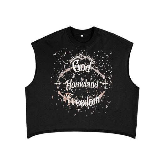 French Terry Boxy Tank Top